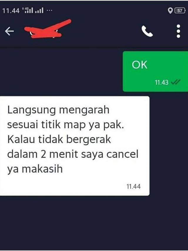 7 Chat Penumpang Ojol Ini Agak Sombong, Ngeselin