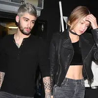 Gigi Hadid dan Zayn Malik (via dailymail.co.uk)
