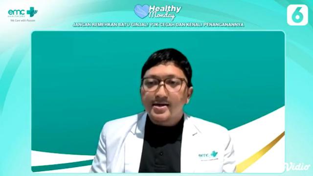 Dokter spesialis bedah urologi Dwiki Haryo Indrawan dari RS EMC Pekayon.