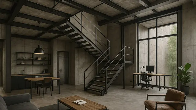 Contoh Rumah Tingkat Belakang