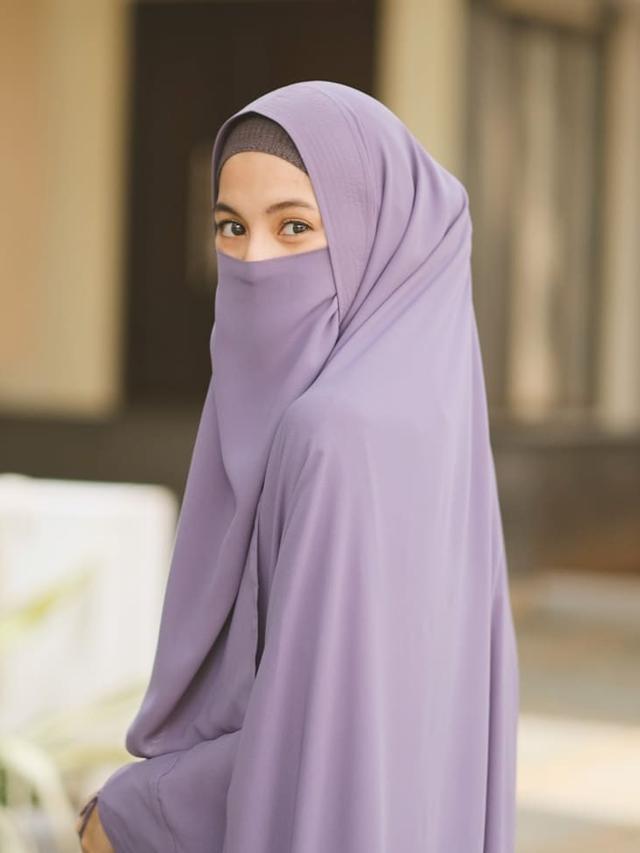 5 Potret Alyssa Soebandono Pakai Cadar, Tuai Banyak Pujian