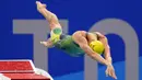 Emma McKeon, perenang putri Australia berusia 27 tahun ini sukses mengoleksi total 7 medali, dengan rincian 4 medali emas dan 3 medali perunggu. (Foto: AP/David Goldman)
