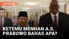 Prabowo Subianto Bertemu Menhan AS Lloyd Austin di Pentagon