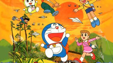 Gambar Ilustrasi Kartun Doraemon Beserta Ceritanya 
