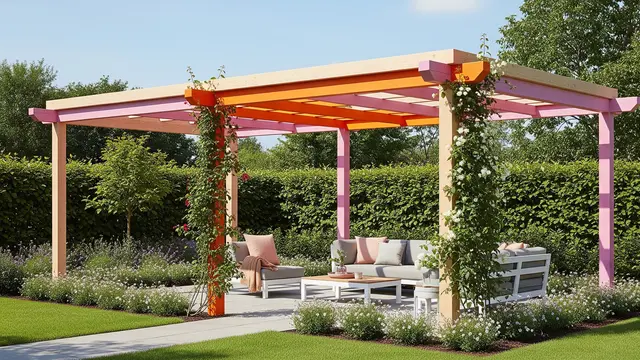 Desain Pergola Kayu untuk Taman Rumah/Gemini AI