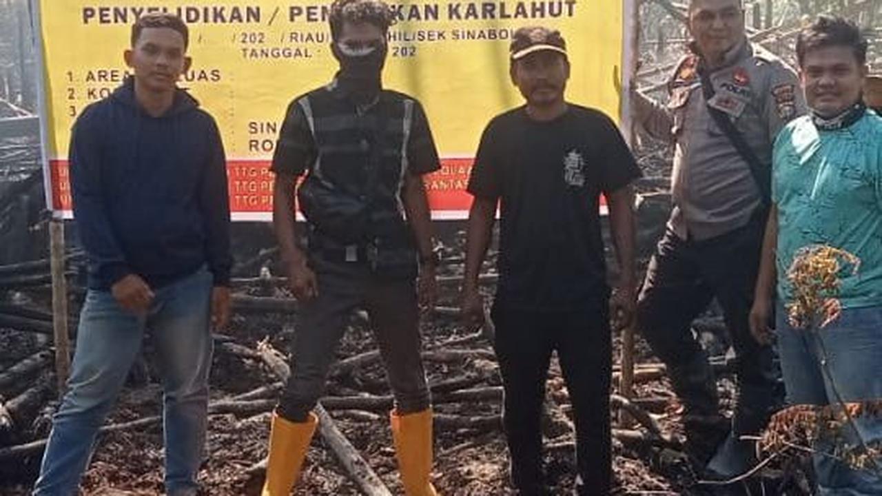 Petani Ditangkap Usai Bakar Satu Hektare Lahan Kebun Sawit di Riau