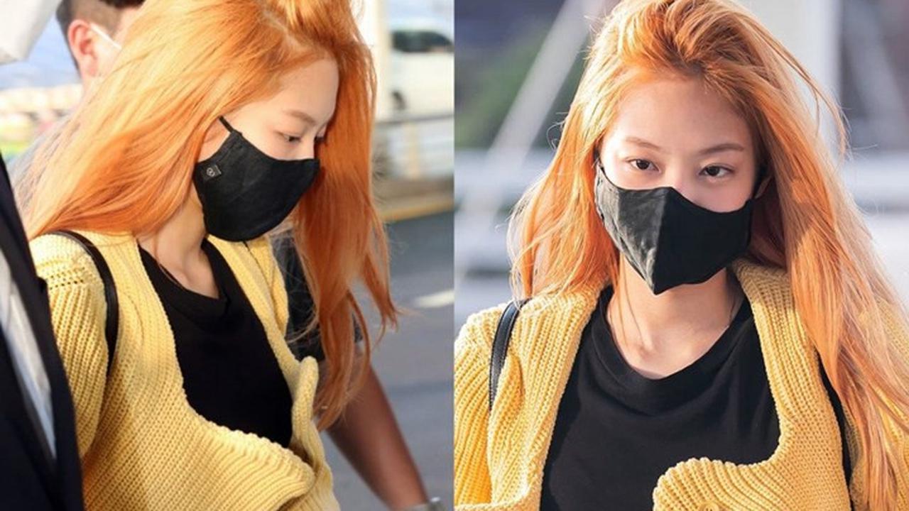 Disebut Tak Cocok dengan Rambut Oranye, Jennie Blackpink Tetap Percaya Diri dan Tampil Memesona!