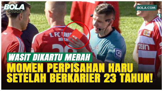 23 Tahun Jadi Wasit, Tobias Welz Tutup Karier dengan Diberi Kartu Merah