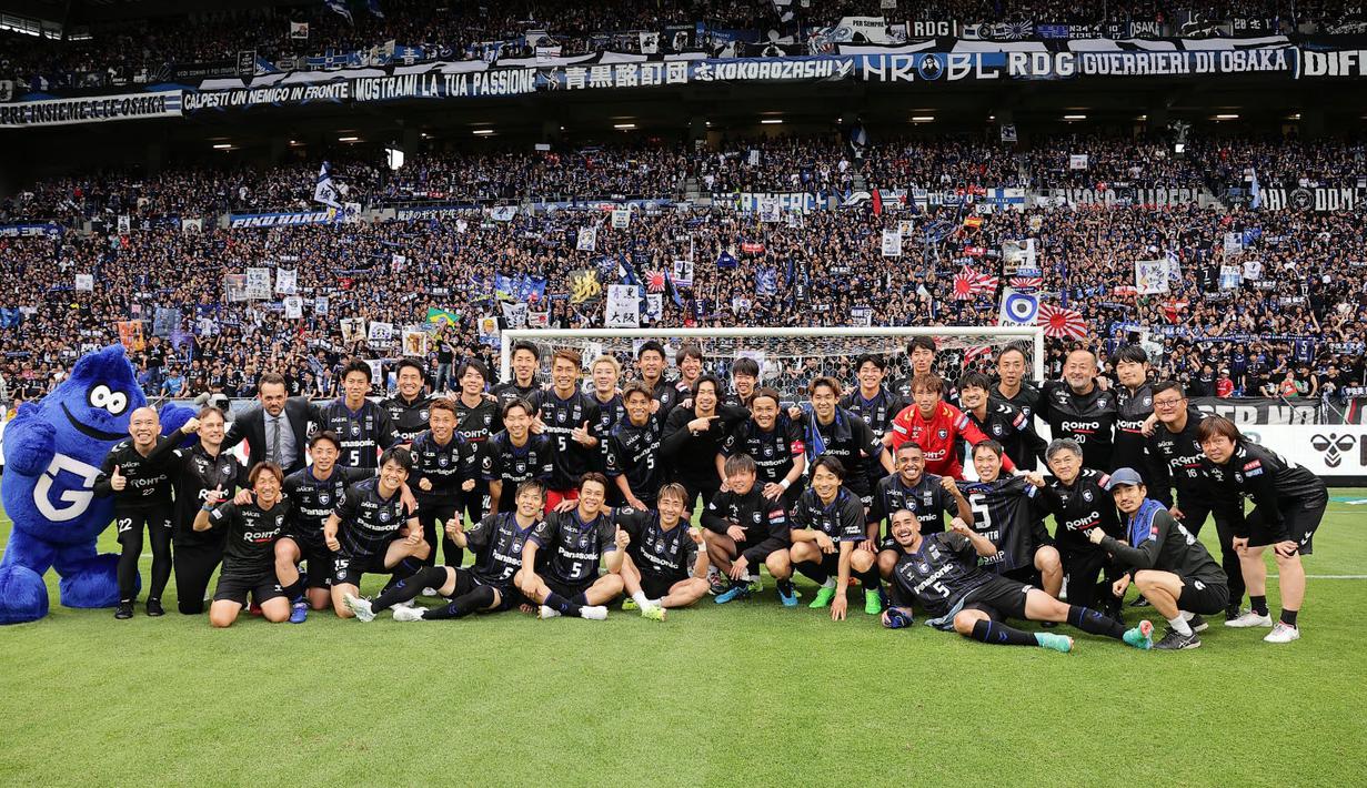 Di J.League, Gamba Osaka bisa dibilang lebih sukses. Gamba dua kali juara J1 League, keduanya dengan drama yang luar biasa, yaitu pada musim 2005 dan 2014. (J.LEAGUE)