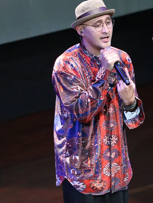 Konser Live Scoring Movie Concert & Charity Night 'I Am Hope' digelar pada Kamis (4/2/2016) malam untuk memperingati hari kanker sedunia. Acara ini dihadiri artis, tamu undangan dan pejabat publik. (Andy Masela/Bintang.com)