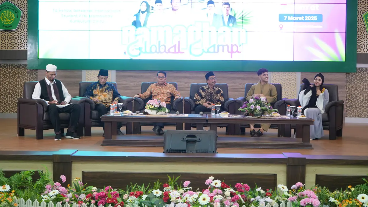 Kementerian Agama Republik Indonesia (Kemenag) melalui Direktorat Pendidikan Tinggi Keagamaan Islam, Direktorat Jenderal Pendidikan Islam menggelar Ramadan Global Camp di UIN Maulana Malik Ibrahim Malang, Jumat (7/3/2025) (Tim Media Kemenag)