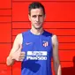 Nikola Kalinic resmi bergabung dengan Atletico Madrid. (Twitter Atletico Madrid)