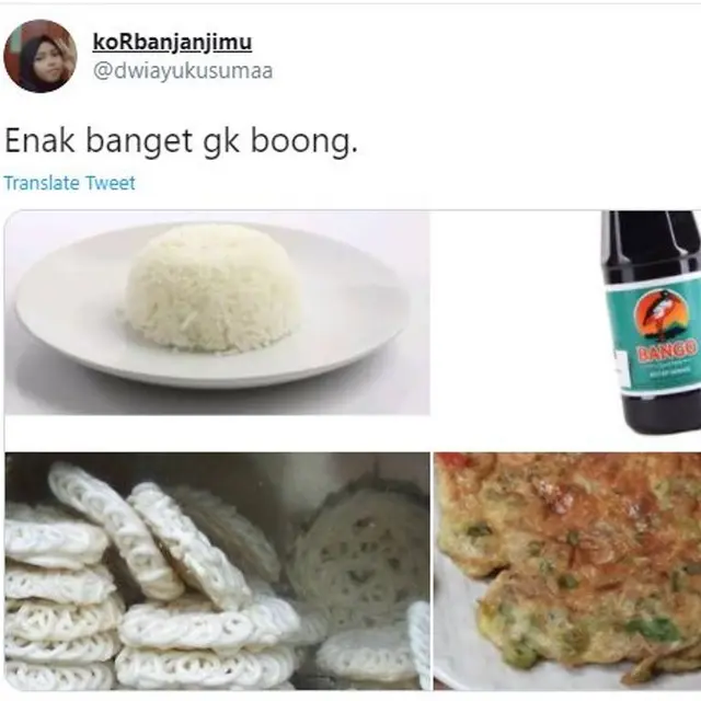 Menu Makanan Murah Meriah yang Jadi Favorit Warganet