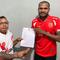 Pemain asal Papua, Israel Wamiau (kanan) mendapatkan kontrak dari klub Timor Leste, Emmanuel FC untuk musim 2026.