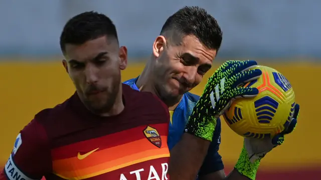 FOTO: Gulung Udinese 3-0, AS Roma Tikung Juventus di Posisi 3