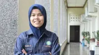 Feby Kurnia, mahasiswi UGM yang ditemukan tewas di toilet lantai 5 Gedung S2 & S3 Pascasarjana itu dikenal disiplin. (istimewa)