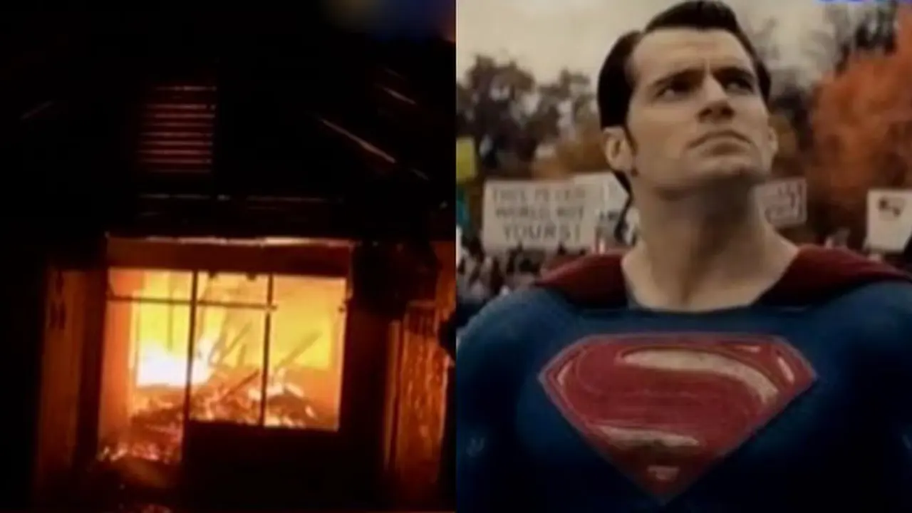 Belasan Rumah Terbakar hingga Trailer Film "Dawn of Justice"