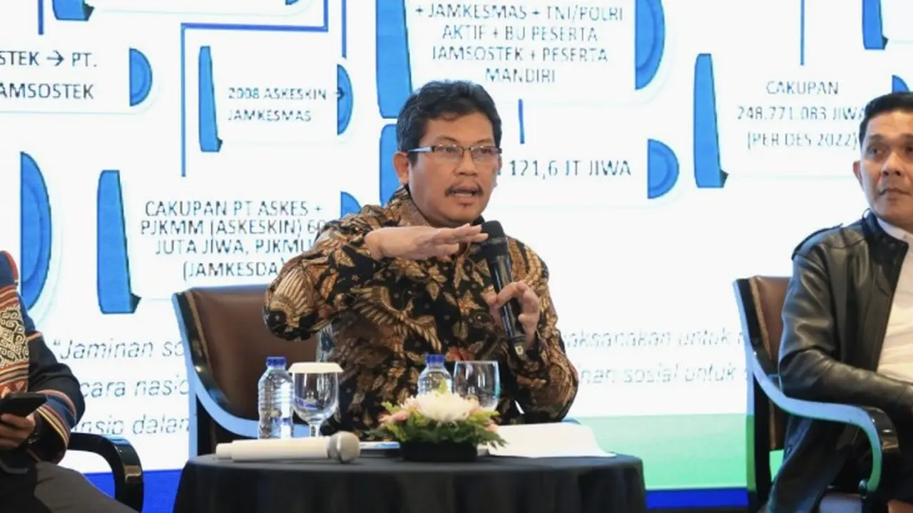 Direktur Utama BPJS Kesehatan Ali Ghufron Mukti