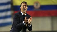 Pelatih Timans Spanyol  Julen Lopetegui. (AP Photo/Alberto Saiz)