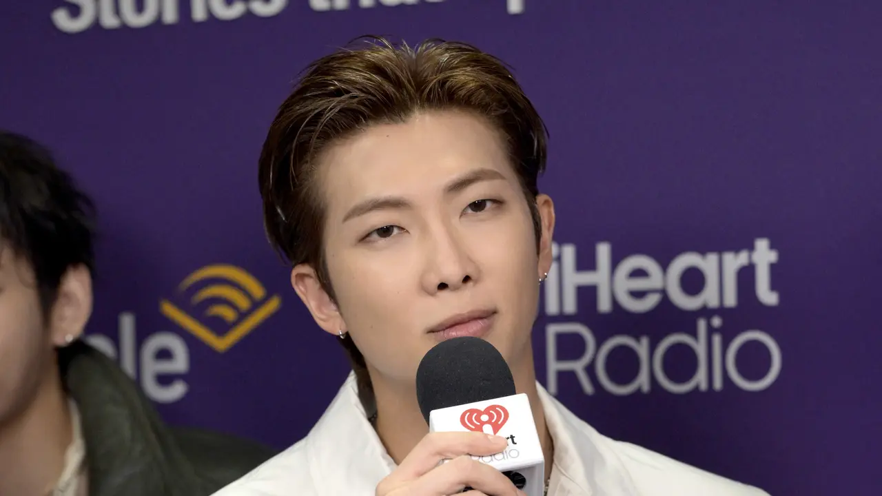 RM BTS. (Bryan Steffy / GETTY IMAGES NORTH AMERICA / Getty Images via AFP)