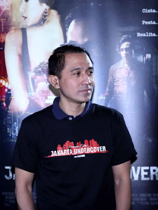 Sutradara, Jose Poernomo dan Rizal Mantovani menjadi daya tarik ayah tiga orang anak itu untuk menjajal genre horor. Begitu juga dengan alur cerita yang menurutnya menarik. (Nurwahyunan/Bintang.com)