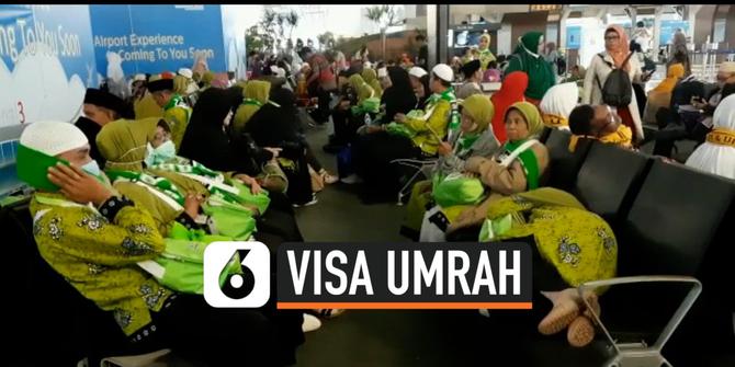 VIDEO: Jemaah Umrah di Bandara Menunggu Kepastian Berangkat