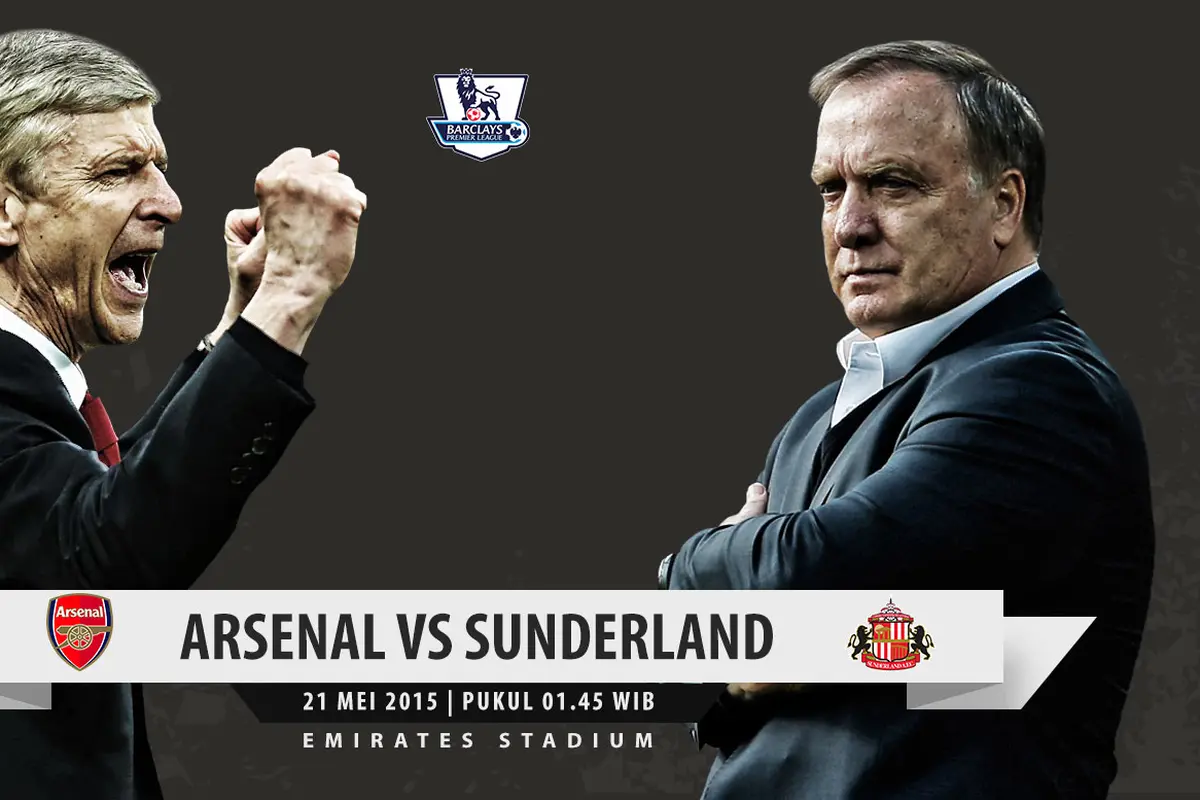 Prediksi Arsenal vs Sunderland (Liputan6.com/Yoshiro)
