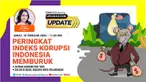 Laporan Transparency Internasional terbaru menunjukkan, indeks persepsi korupsi (IPK) Indonesia tercatat sebesar 34 poin dari skala 0-100 pada 2022. Angka ini menurun 4 poin dari tahun sebelumnya.