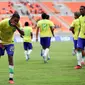 Supremasi Brasil atas Kaledonia Baru terlihat jelas pada statistik. Selecao Junior menguasai 78 persen bola dan melepas 80 percobaan mencetak gol, berbanding limamilik Kaledonia Baru. (Doc. LOC WCU17/BRY)