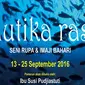 Lautan dan perasaan menjadi ruh yang diangkat para seniman dalam pameran seni rupa bertajuk Nautika Rasa.