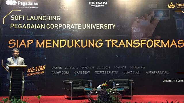 PT Pegadaian (Persero) mendirikan Pegadaian Corporate University. Liputan6.com/Maulandy