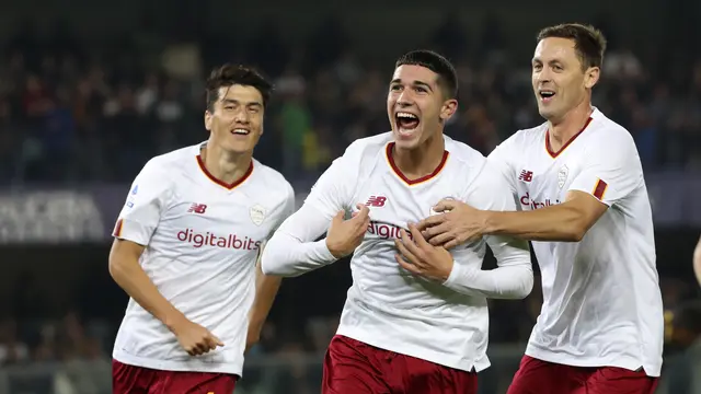 Menang di Markas Verona, AS Roma Naik ke Peringkat Empat Klasemen Liga Italia