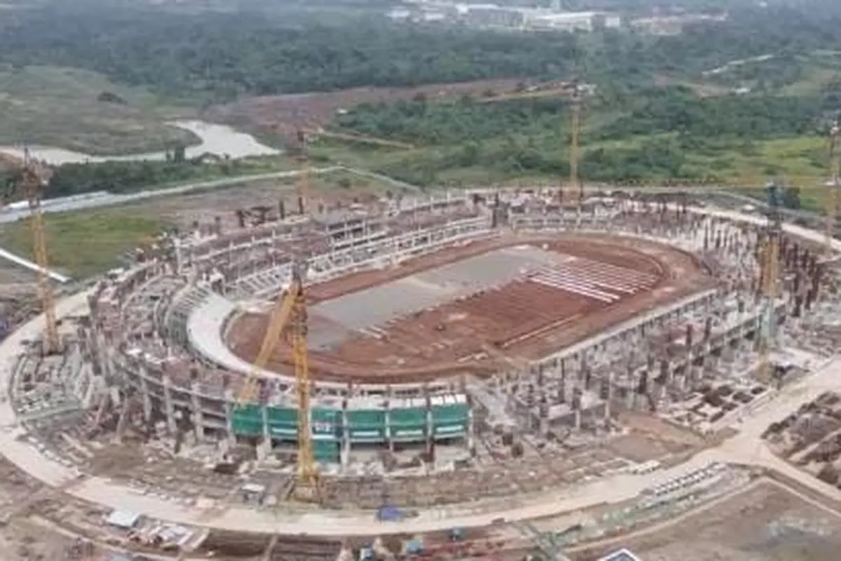 Pembangunan Stadion Banten.