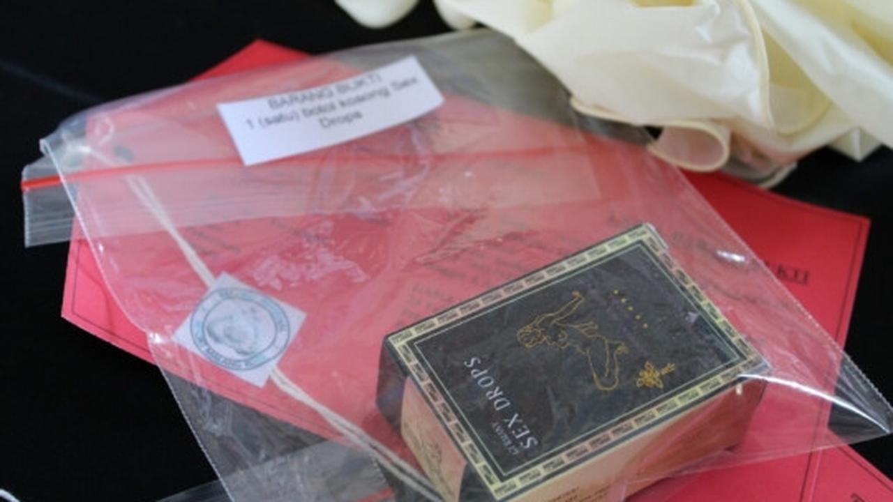 Ini obat kuat dan peralatan tersangka pemerkosaan mahasiswi Malang