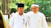 Gubernur Jabar Dedi Mulyadi (Kanan) dan Gubernur Kaltim H Rudy Mas’ud (Kiri) di Lembur Pakuan, Desa Sukasari, Kabupaten Subang, Minggu (4/5/2025). (Dok. Yaman Nurzaman/Setda Pemprov Kaltim)