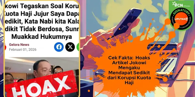 Kumpulan Artikel Hoaks Kaitkan Jokowi dengan Kasus Korupsi, Simak Faktanya