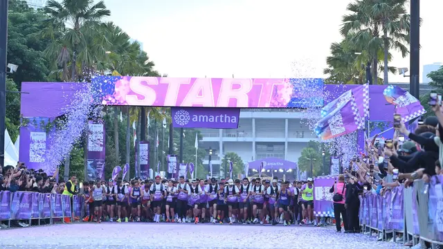 Hadirkan 3 Kategori, Amartha 10x Run 2025 Diikuti 5.200 Pelari
