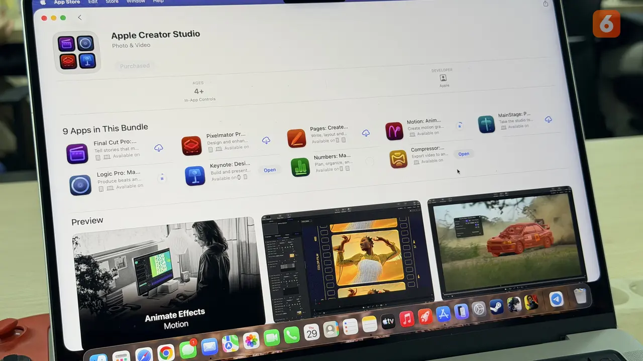 Apple Creator Studio Resmi Hadir di Indonesia