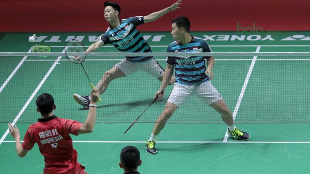 Kevin Sanjaya/Marcus Gideon, Fajar Alfian/Rian Ardianto, Indonesia Open 2018