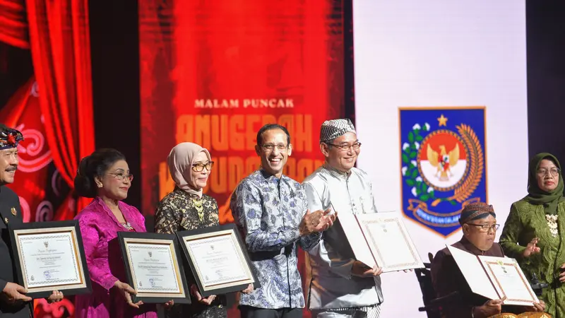Kementerian Pendidikan, Kebudayaan, Riset, dan Teknologi (Kemendikbudristek) menggelar malam puncak acara Anugerah Kebudayaan Indonesia (AKI) Tahun 2023 yang mengusung tema 'Para Perawat Harmoni'.