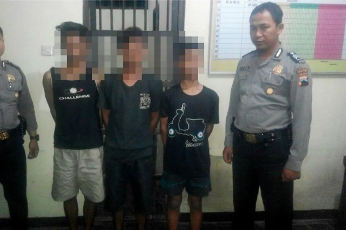 Tiga Tersangka Pencabulan di