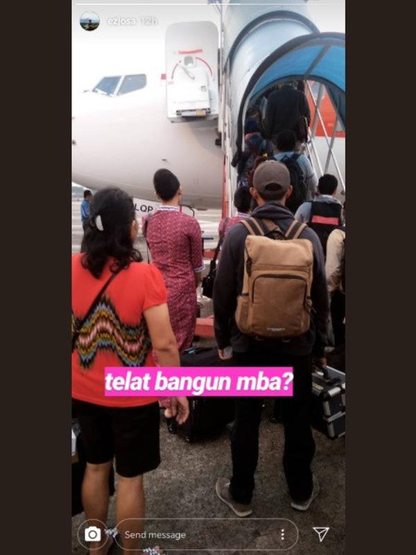 suasana terakhir Lion Air Jt 610 (foto: @Cittairlanie)