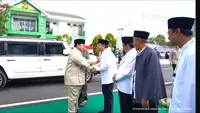 Prabowo Hadiri Munas dan Konbes NU, Disambut Gus Yahya