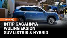 Wuling resmi meluncurkan SUV terbaru Eksion di IIMS 2026. Hadir dalam varian listrik murni dan plug-in hybrid, Wuling Eksion menawarkan desain gagah, kabin luas, serta jarak tempuh hingga lebih dari 1.000 kilometer.