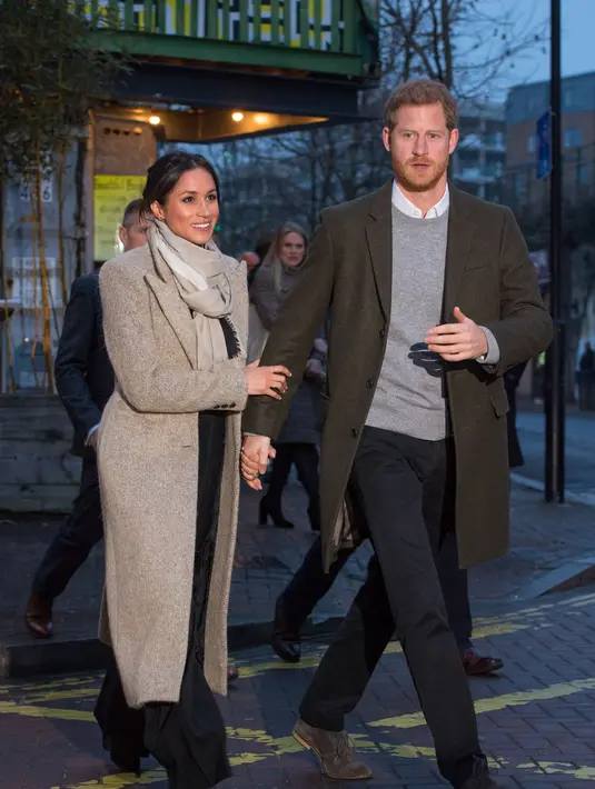 Dalam wawancara ia mengaku Meghan Markle seperti mendiamkannya usai menikah dengan Pangeran Harry. (DOMINIC LIPINSKI  POOL  AFP)