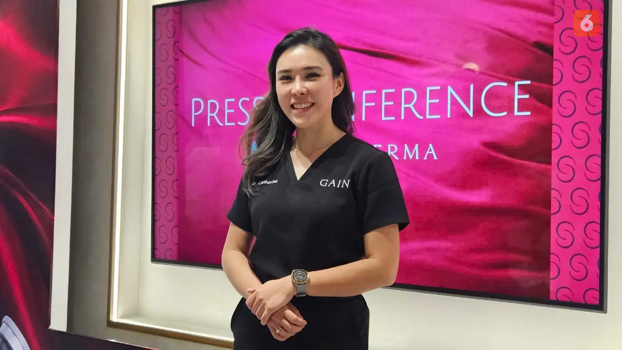 Dokter estetik dari dr. Belle Aesthetic Clinic, dr. Catherine Soebroto, Dipl CIBTAC (Foto: Aditya Eka Prawira/Liputan6.com)