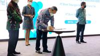 BTN menandatangani kerjasama fasilitas kredit korporasi  dengan  PT Bumi Serpong Damai Tbk (dok: BTN)