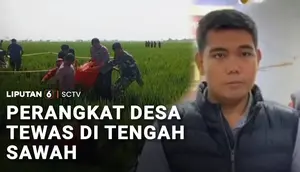 Perangkat Desa Tewas di Tengah Sawah