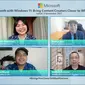 Temu media virtual kreator konten dan Windows 11, Jumat (5/11/2021) (Dok. Microsoft Indonesia)