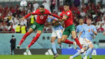 Hasil 16 Besar Piala Dunia 2022 Maroko vs Spanyol: Lewat Adu Penalti, Singa Atlas Terkam Tim Matador